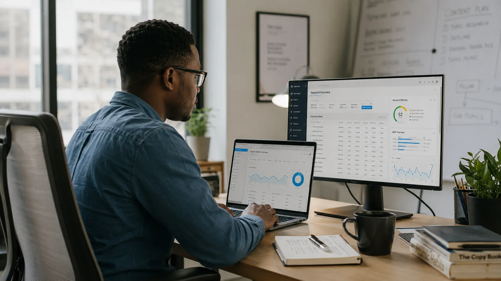 Peakative: responsable de marketing en su puesto de trabajo